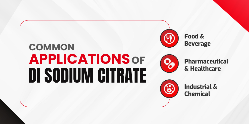 Common Applications of Di Sodium Citrate
