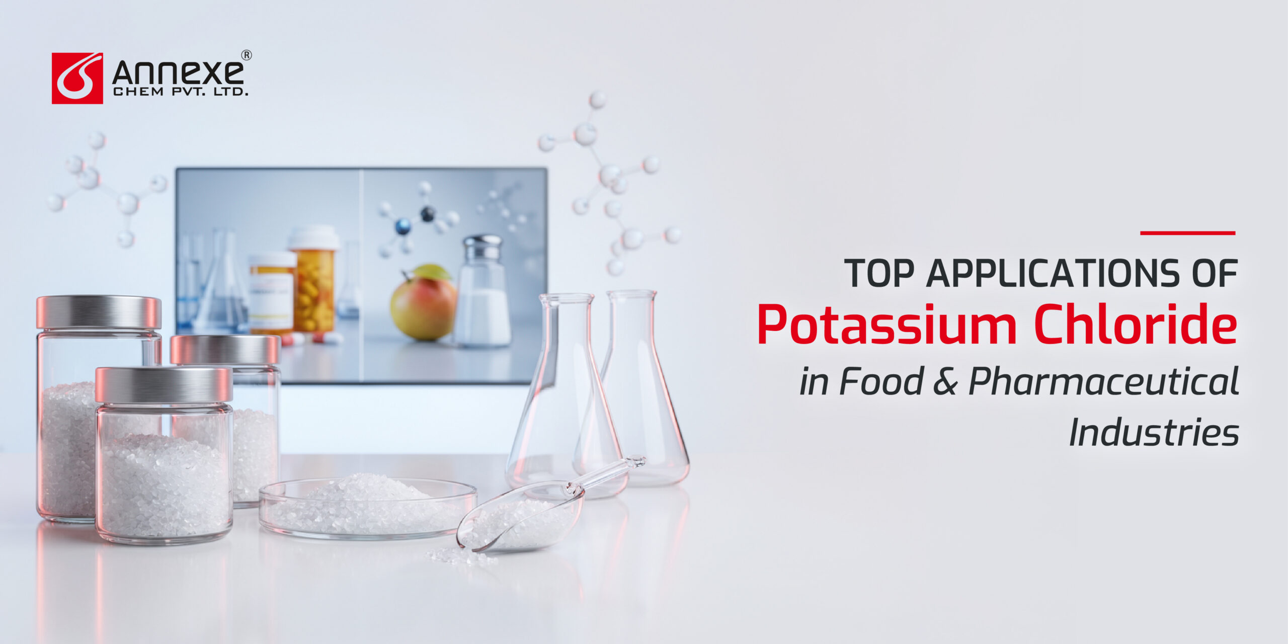 ⁠Top Applications of Potassium Chloride in Food & Pharmaceutical Industries